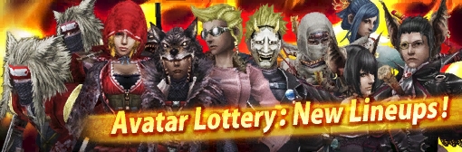 Check out the new avatars in 'Vampire Lottery' and 'Rider Lottery'!