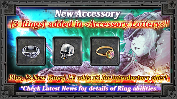 New Earrings "Frenzy Earrings" and "Fame Eagering Earrings" added in the Accessory Lottery! And x3 odds for LE!