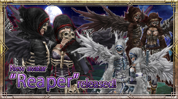 New Avatar Reaper will be available!