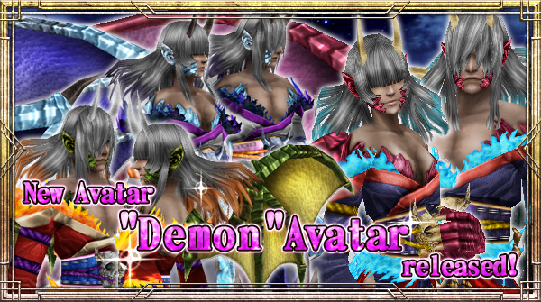 New Avatar "Demon" will be available!