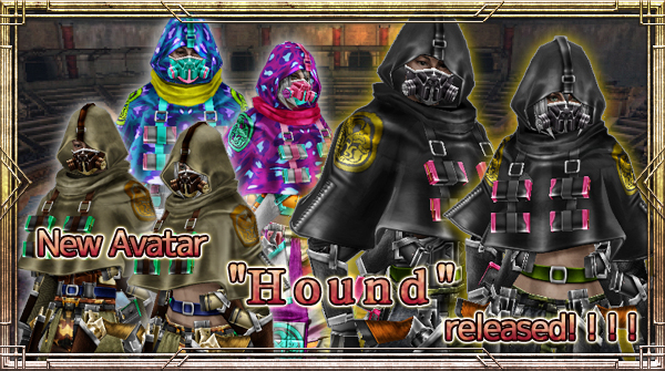 New Avatar "Hound" will be available!
