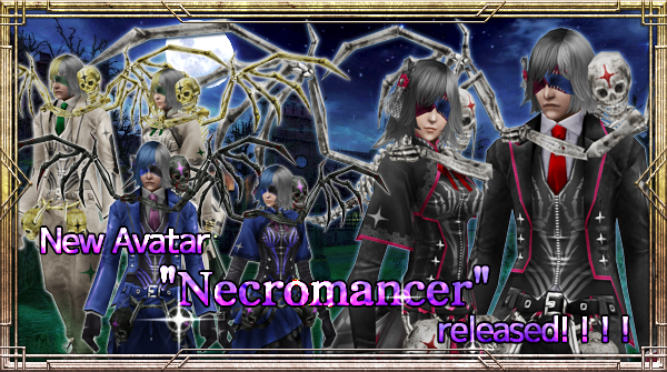 New Avatar "Necromancer" will be available!