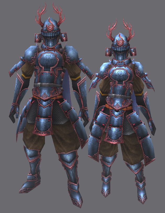 西洋甲冑（夜）セット